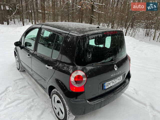 Чорний Рено Модус, об'ємом двигуна 1.2 л та пробігом 220 тис. км за 3200 $, фото 7 на Automoto.ua