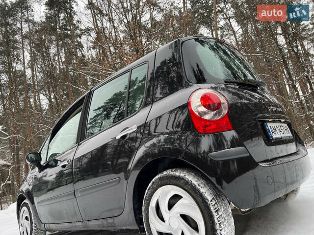 Чорний Рено Модус, об'ємом двигуна 1.2 л та пробігом 220 тис. км за 3200 $, фото 16 на Automoto.ua