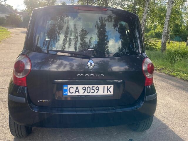 Чорний Рено Модус, об'ємом двигуна 1.5 л та пробігом 244 тис. км за 4600 $, фото 9 на Automoto.ua