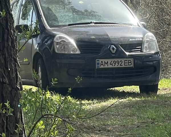 Черный Рено Модус, объемом двигателя 1.2 л и пробегом 141 тыс. км за 4000 $, фото 3 на Automoto.ua