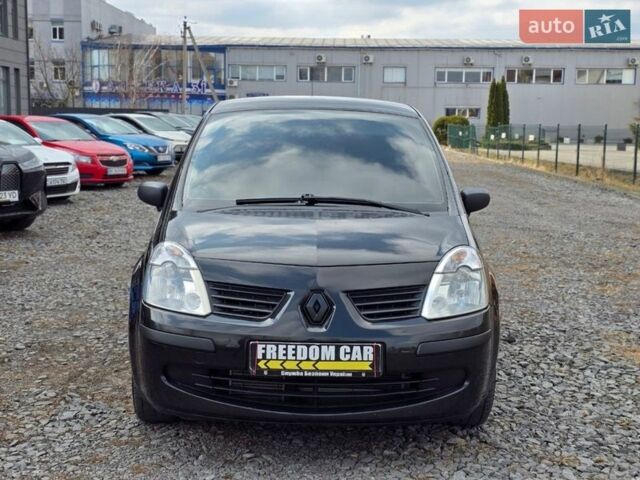 Черный Рено Модус, объемом двигателя 1.1 л и пробегом 221 тыс. км за 4300 $, фото 1 на Automoto.ua