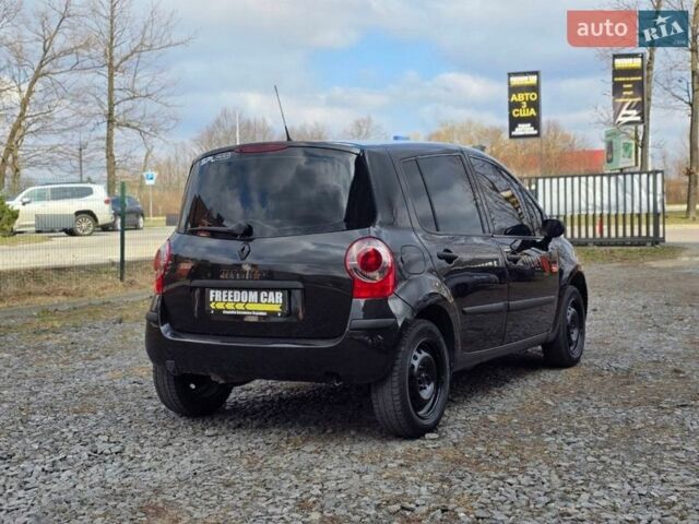 Черный Рено Модус, объемом двигателя 1.1 л и пробегом 221 тыс. км за 4300 $, фото 8 на Automoto.ua