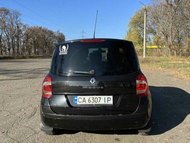 Черный Рено Модус, объемом двигателя 1.5 л и пробегом 290 тыс. км за 5300 $, фото 1 на Automoto.ua