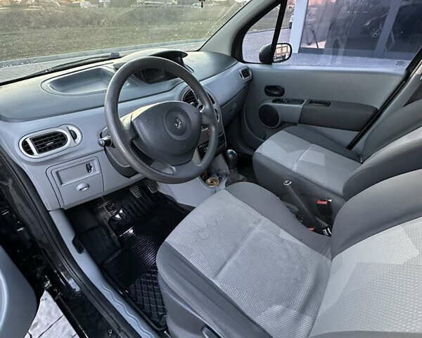 Черный Рено Модус, объемом двигателя 1.2 л и пробегом 221 тыс. км за 4650 $, фото 7 на Automoto.ua