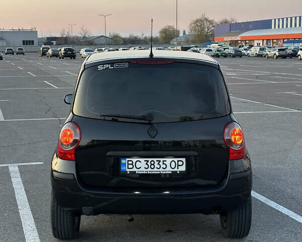 Черный Рено Модус, объемом двигателя 1.2 л и пробегом 221 тыс. км за 4650 $, фото 2 на Automoto.ua