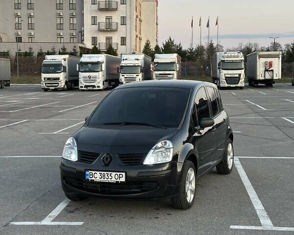 Черный Рено Модус, объемом двигателя 1.2 л и пробегом 221 тыс. км за 4650 $, фото 5 на Automoto.ua