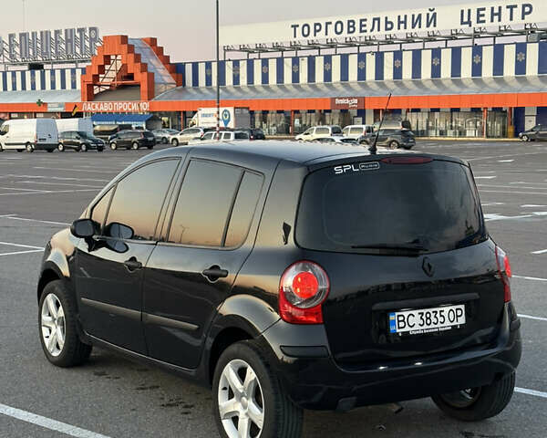 Черный Рено Модус, объемом двигателя 1.2 л и пробегом 221 тыс. км за 4650 $, фото 3 на Automoto.ua