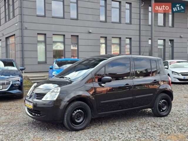 Черный Рено Модус, объемом двигателя 1.1 л и пробегом 221 тыс. км за 4300 $, фото 3 на Automoto.ua