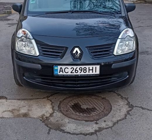 Черный Рено Модус, объемом двигателя 1.1 л и пробегом 188 тыс. км за 4300 $, фото 3 на Automoto.ua