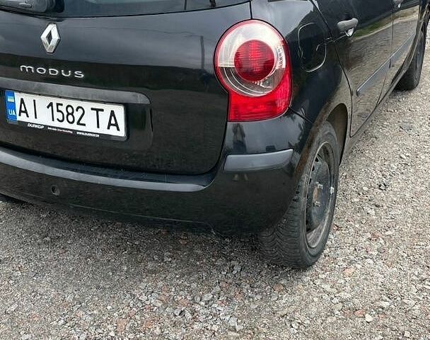 Чорний Рено Модус, об'ємом двигуна 1.15 л та пробігом 211 тис. км за 3500 $, фото 4 на Automoto.ua