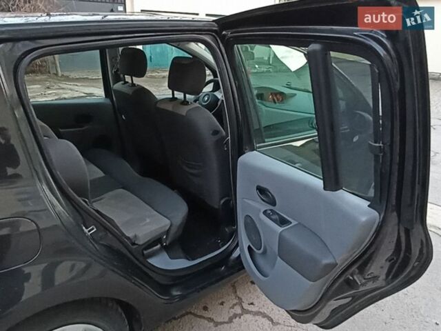 Черный Рено Модус, объемом двигателя 1.2 л и пробегом 188 тыс. км за 4000 $, фото 8 на Automoto.ua