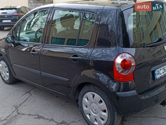 Чорний Рено Модус, об'ємом двигуна 1.2 л та пробігом 188 тис. км за 4300 $, фото 1 на Automoto.ua