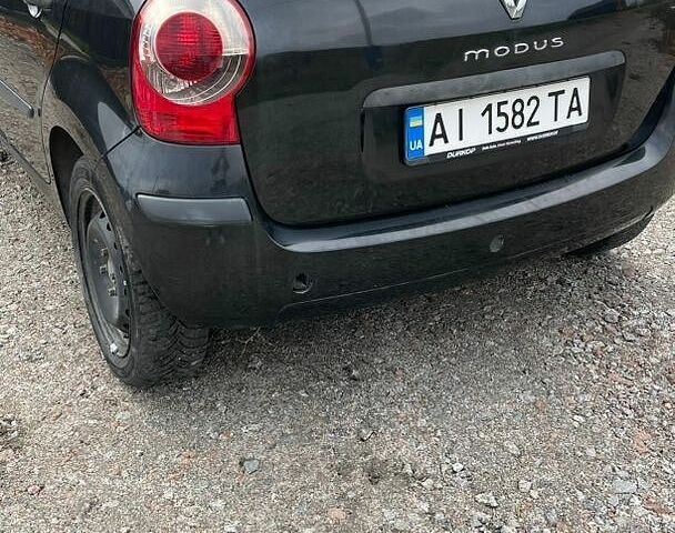 Чорний Рено Модус, об'ємом двигуна 1.15 л та пробігом 211 тис. км за 3500 $, фото 3 на Automoto.ua