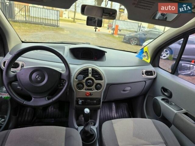 Черный Рено Модус, объемом двигателя 1.1 л и пробегом 221 тыс. км за 4300 $, фото 14 на Automoto.ua