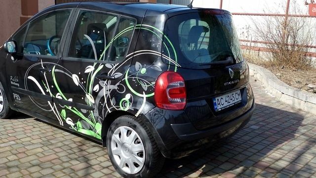 Чорний Рено Модус, об'ємом двигуна 1.15 л та пробігом 169 тис. км за 4300 $, фото 3 на Automoto.ua