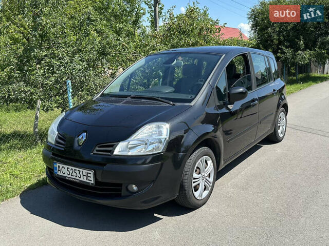 Черный Рено Модус, объемом двигателя 1.6 л и пробегом 184 тыс. км за 6800 $, фото 1 на Automoto.ua