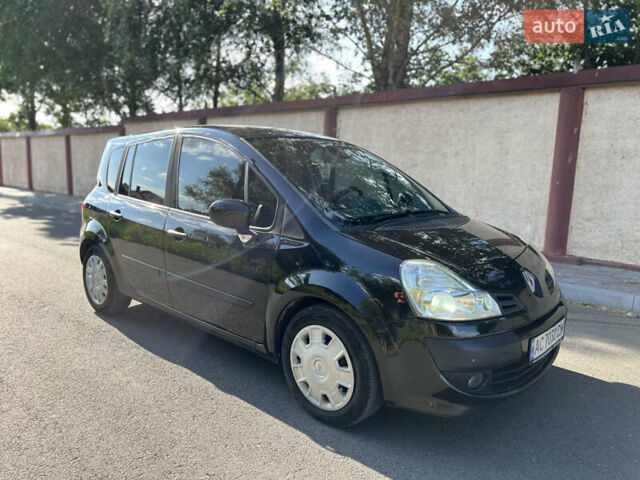 Черный Рено Модус, объемом двигателя 1.46 л и пробегом 239 тыс. км за 4999 $, фото 10 на Automoto.ua
