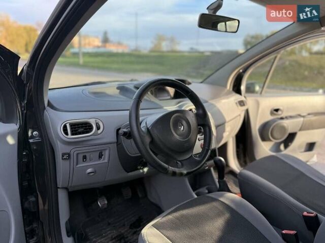 Черный Рено Модус, объемом двигателя 1.2 л и пробегом 214 тыс. км за 3900 $, фото 13 на Automoto.ua