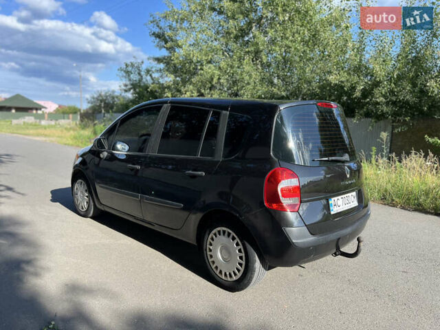 Черный Рено Модус, объемом двигателя 1.46 л и пробегом 239 тыс. км за 4999 $, фото 5 на Automoto.ua