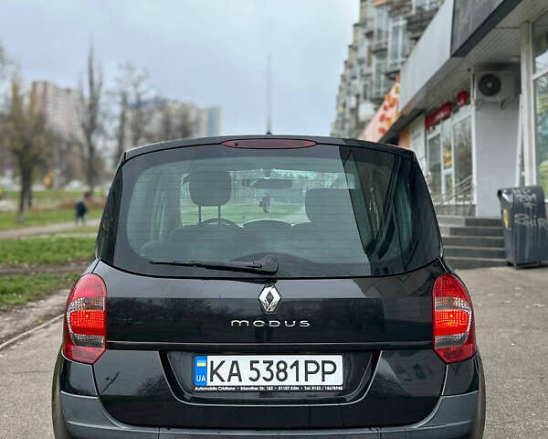 Чорний Рено Модус, об'ємом двигуна 1.15 л та пробігом 199 тис. км за 4300 $, фото 2 на Automoto.ua