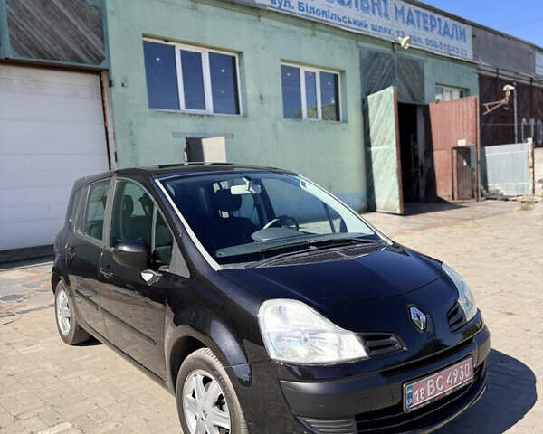 Черный Рено Модус, объемом двигателя 1.6 л и пробегом 128 тыс. км за 6050 $, фото 1 на Automoto.ua