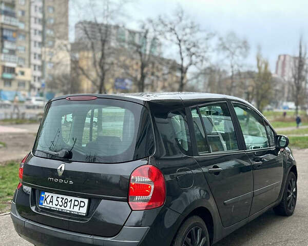 Чорний Рено Модус, об'ємом двигуна 1.15 л та пробігом 199 тис. км за 4300 $, фото 4 на Automoto.ua