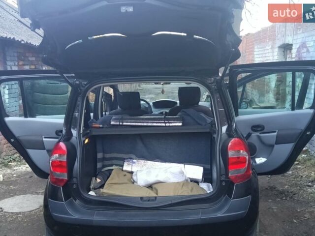Черный Рено Модус, объемом двигателя 1.1 л и пробегом 170 тыс. км за 4200 $, фото 8 на Automoto.ua