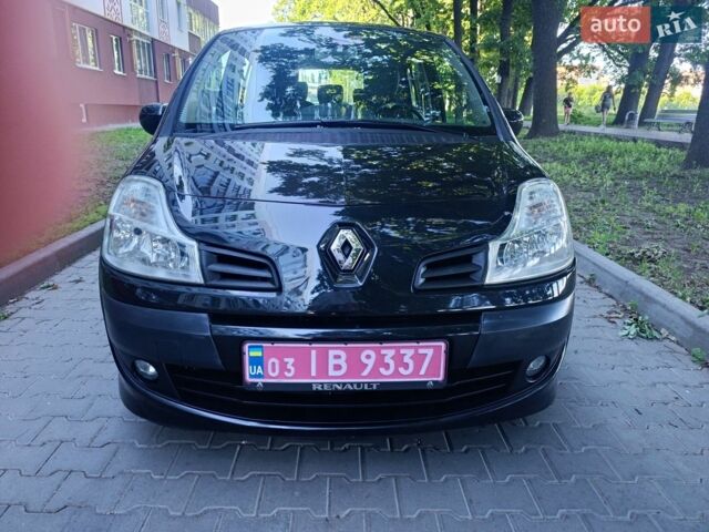 Черный Рено Модус, объемом двигателя 1.6 л и пробегом 217 тыс. км за 7200 $, фото 1 на Automoto.ua