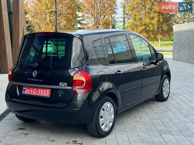 Черный Рено Модус, объемом двигателя 1.6 л и пробегом 119 тыс. км за 6999 $, фото 9 на Automoto.ua