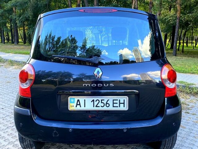 Чорний Рено Модус, об'ємом двигуна 1.6 л та пробігом 233 тис. км за 4200 $, фото 4 на Automoto.ua
