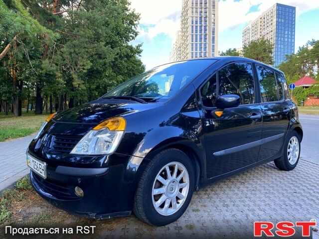 Чорний Рено Модус, об'ємом двигуна 1.6 л та пробігом 233 тис. км за 4200 $, фото 6 на Automoto.ua