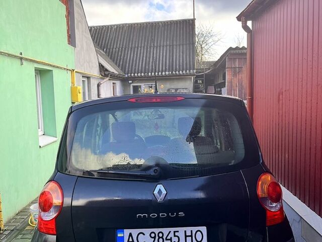 Чорний Рено Модус, об'ємом двигуна 1.6 л та пробігом 292 тис. км за 4500 $, фото 1 на Automoto.ua