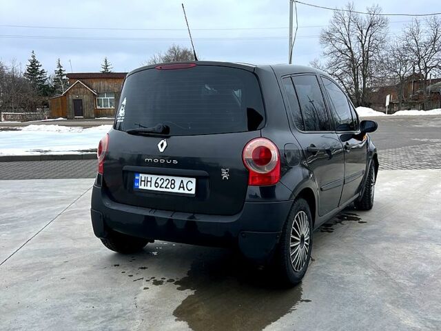 Чорний Рено Модус, об'ємом двигуна 1.4 л та пробігом 200 тис. км за 3500 $, фото 5 на Automoto.ua