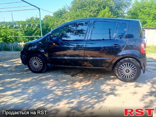 Черный Рено Модус, объемом двигателя 1.4 л и пробегом 240 тыс. км за 2850 $, фото 3 на Automoto.ua