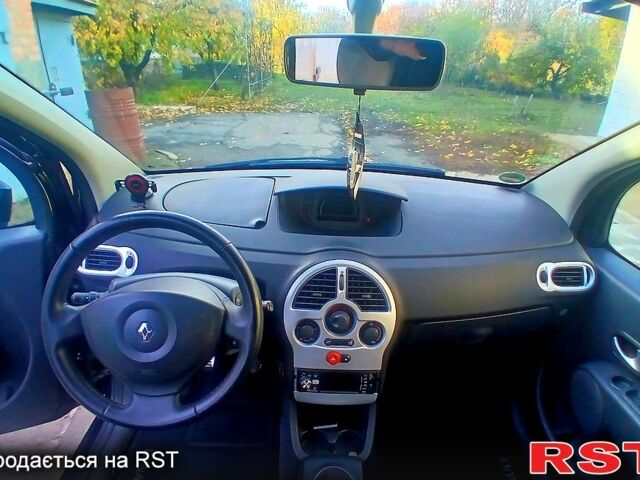 Черный Рено Модус, объемом двигателя 1.1 л и пробегом 170 тыс. км за 4200 $, фото 4 на Automoto.ua