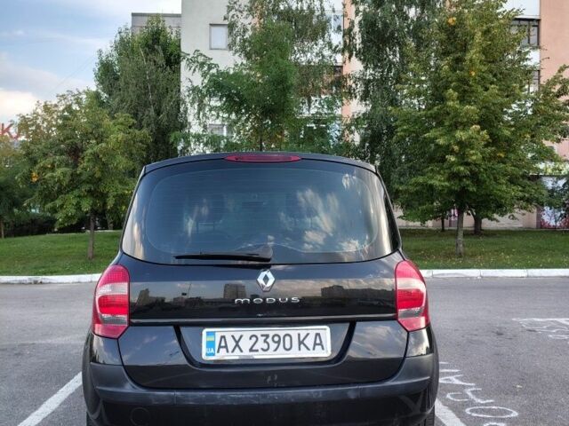 Чорний Рено Модус, об'ємом двигуна 1.5 л та пробігом 174 тис. км за 4522 $, фото 1 на Automoto.ua