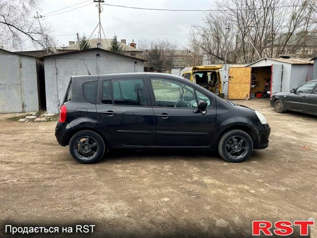 Черный Рено Модус, объемом двигателя 1.6 л и пробегом 167 тыс. км за 5500 $, фото 5 на Automoto.ua