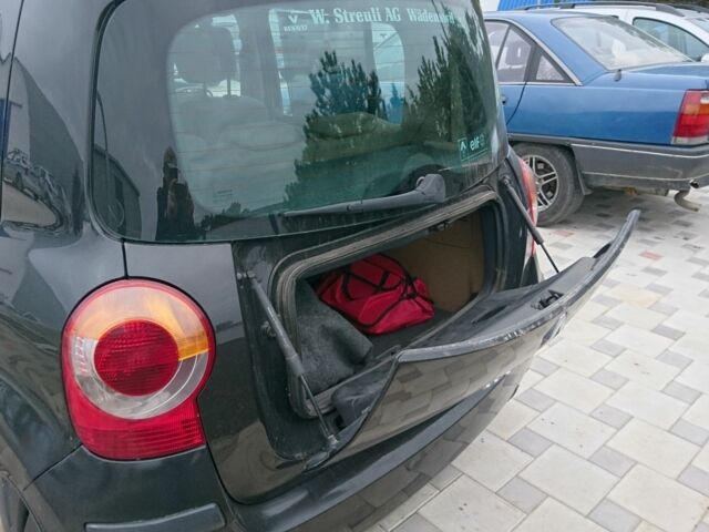 Черный Рено Модус, объемом двигателя 1.4 л и пробегом 230 тыс. км за 3200 $, фото 3 на Automoto.ua