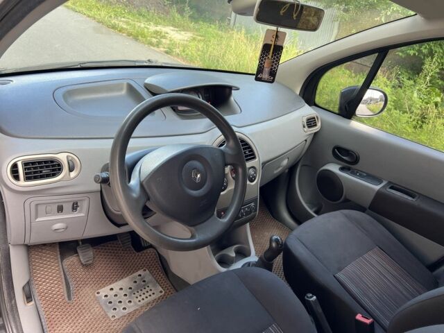 Чорний Рено Модус, об'ємом двигуна 1.5 л та пробігом 221 тис. км за 4890 $, фото 9 на Automoto.ua