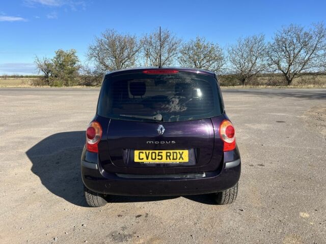 Фіолетовий Рено Модус, об'ємом двигуна 1.6 л та пробігом 112 тис. км за 1500 $, фото 4 на Automoto.ua