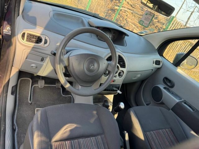 Фіолетовий Рено Модус, об'ємом двигуна 1.1 л та пробігом 199 тис. км за 3899 $, фото 12 на Automoto.ua