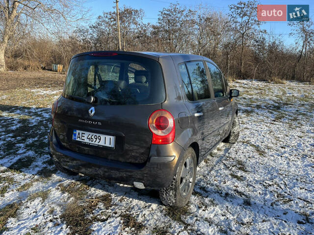 Коричневый Рено Модус, объемом двигателя 1.2 л и пробегом 217 тыс. км за 4500 $, фото 16 на Automoto.ua