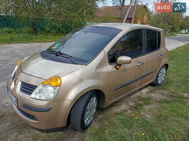 Коричневый Рено Модус, объемом двигателя 1.6 л и пробегом 267 тыс. км за 5000 $, фото 1 на Automoto.ua