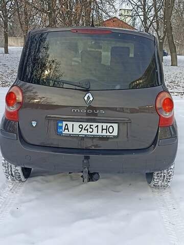 Коричневий Рено Модус, об'ємом двигуна 1.5 л та пробігом 295 тис. км за 4900 $, фото 7 на Automoto.ua