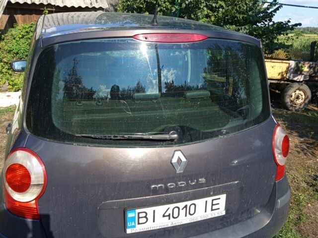 Коричневий Рено Модус, об'ємом двигуна 1.6 л та пробігом 270 тис. км за 3700 $, фото 9 на Automoto.ua