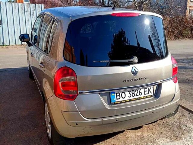 Коричневий Рено Модус, об'ємом двигуна 1.6 л та пробігом 118 тис. км за 6300 $, фото 3 на Automoto.ua