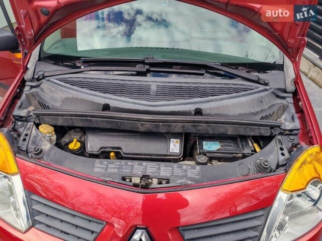Красный Рено Модус, объемом двигателя 1.2 л и пробегом 189 тыс. км за 3900 $, фото 9 на Automoto.ua