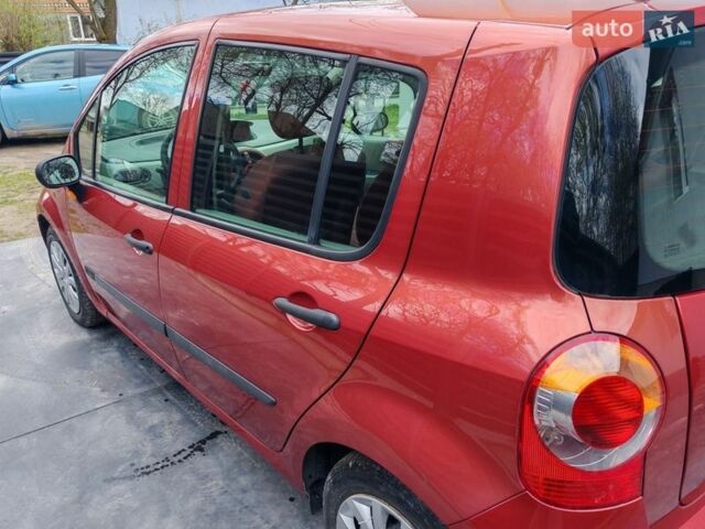 Красный Рено Модус, объемом двигателя 1.2 л и пробегом 189 тыс. км за 3900 $, фото 14 на Automoto.ua