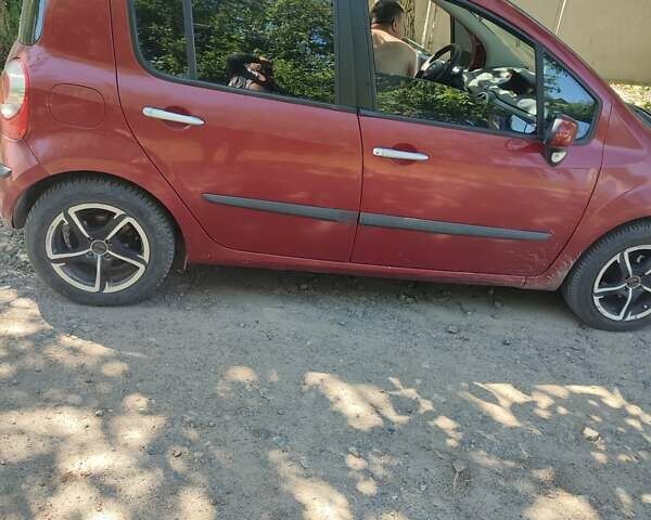 Червоний Рено Модус, об'ємом двигуна 1.6 л та пробігом 219 тис. км за 4500 $, фото 4 на Automoto.ua
