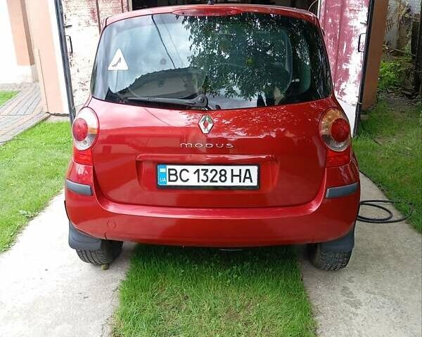 Червоний Рено Модус, об'ємом двигуна 1.6 л та пробігом 172 тис. км за 5200 $, фото 21 на Automoto.ua